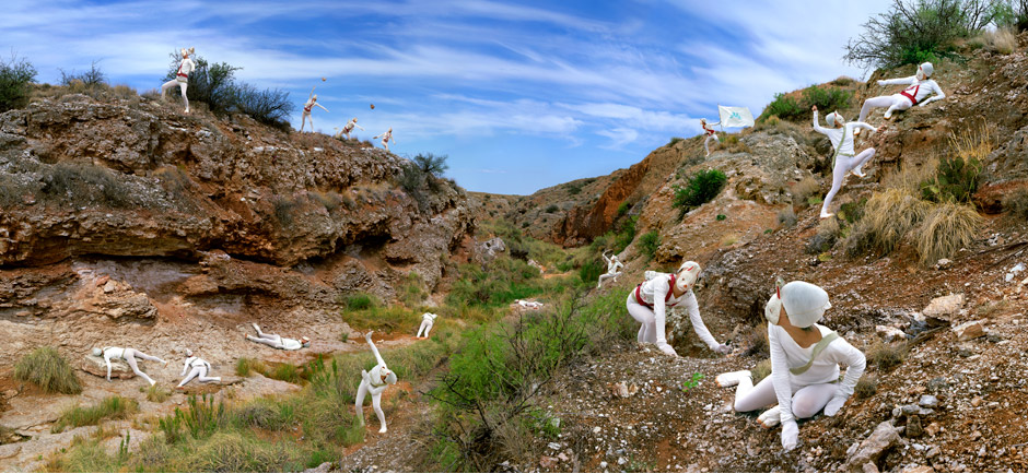 The War print from Secret Tribe of Hubbits by Mimi Kato